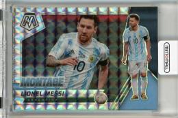 2021-22 Panini Mosaic Road to the FIFA World Cup Qatar Lionel Messi Montage Mosaic #10