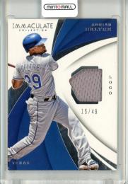 2018 Panini Immaculate Collection  Adrian Beltre Immaculate Swatches Jersey 15/49