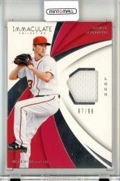 2018 Panini Immaculate Collection  Erick Fedde Immaculate Swatches Jersey 67/99