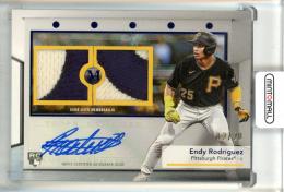 2024 Topps Museum Collection Endy Rodriguez Signature Swatches Dual Relic Autographs Sapphire【12/20】 Pittsburgh Pirates