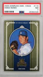 2005 DONRUSS Diamond Kings Hideo Nomo #119【PSA7】 Los Angeles Dodgers