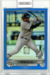 2022 TOPPS NPB CHROME レオネス・マーティン Base Blue Refractor【111/150】