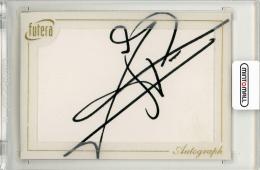 2018 Futera Unique World Football Jaap Stam Gold Framed 1 of 1 Autographs【1/1】 Netherlands