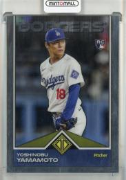 2024 Topps Transcendent Yoshinobu Yamamoto Image Variations #3 Los Angeles Dodgers