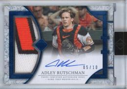 2024 Topps Transcendent Adley Rutschman Transcendent Collection Patch Autographs Blue #TCPAARU2【5/10】 Baltimore Orioles