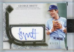 2024 Topps Transcendent George Brett Transcendent Collection Autograph Relics #TCARGB2【2/25】 Kansas City Royals