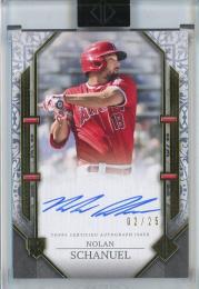 2024 Topps Transcendent Nolan Schanuel Rookie Showcase Autographs #RSANS2【2/25】 Los Angeles Angels