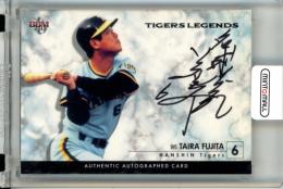 2013 BBM タイガース・レジェンド 藤田平 直筆サインカード【053/111】