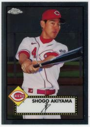 2021 Topps Chrome Platinum Anniversary #318 Shogo Akiyama