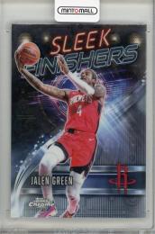 2025 TOPPS Chrome Jalen Green SLLEK FINISHERS#SF-6 Houston Rockets