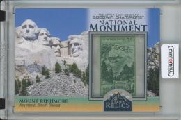2023 Upper Deck Goodwin Champions  Mount Rushmore National Monuments Stamp Relics