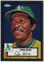 2021 Topps Chrome Platinum Anniversary #552 Vida Blue