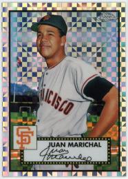 2021 Topps Chrome Platinum Anniversary X-fractors #526 Juan Marichal