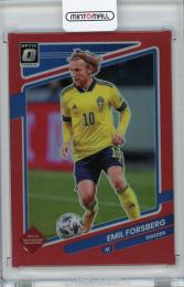 2021-22 Donruss Soccer Road to Qatar Sweden Emil Forsberg Base Optic Red(パラレル版) 118/149