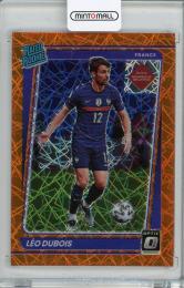 2021-22 Donruss Soccer Road to Qatar France Leo Dubois Base Optic Rated Rookie Orange Velocity (パラレル版) 39/49