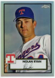 2021 Topps Chrome Platinum Anniversary Refractors #606 Nolan Ryan