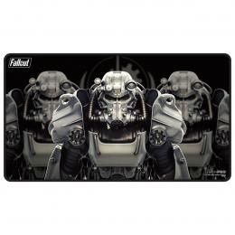 ◆予約◆Ultra・PRO Official Fallout "Brotherhood of Steel" Accessories ブラックスティッチドプレイマット