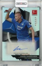 2020-21 Topps Finest Bundesliga TSG HOFFENHEIM Pavel Kaderabek Base Autographs