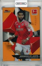 2020-21 Topps Finest Bundesliga 1. FSV MAINZ 05 Jeremiah St. Juste Base Orange(パラレル版) 04/25