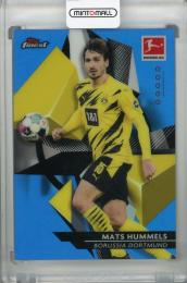 2020-21 Topps Finest Bundesliga BORUSSIA DORTMUND Mats Hummels Base Blue(パラレル版) 103/150