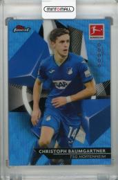 2020-21 Topps Finest Bundesliga TSG HOFFENHEIM Christoph Baumgartner Base Blue Wave(パラレル版) 127/150