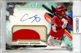 2023 Topps Inception Shohei Ohtani #IAP-SO Inception Autograph Patch  Green【09/50】《Gem-MINT》 Angels