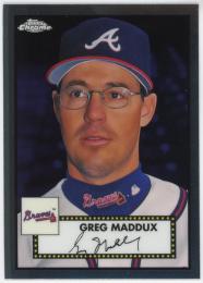 2021 Topps Chrome Platinum Anniversary #496 Greg Maddux