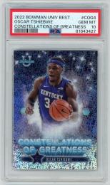 2022-23 Topps Bowman University's Best Oscar Tshiebwe Constellations Of Greatness【PSA10】 Kentucky University