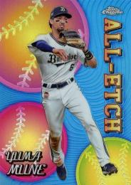 2024 TOPPS Chrome NPBプロ野球 #CAE-10 宗佑磨(オリックス) ALL ETCH インサートカード