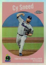 2024 TOPPS Chrome NPBプロ野球 #T59-24 サイスニード(ヤクルト) TOPPS1959 インサートカード