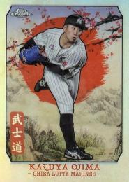 2024 TOPPS Chrome NPBプロ野球 #B-14 小島和哉(ロッテ) 武士道 インサートカード