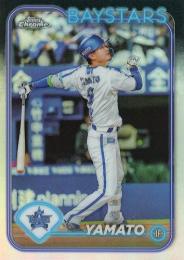 2024 TOPPS Chrome NPBプロ野球 #56 大和(横浜DeNA) リフラクターパラレル版 レギュラーカード