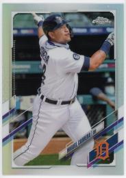 2021 Topps Chrome Refractors #10 Miguel Cabrera