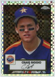 2021 Topps Chrome Platinum Anniversary X-fractors #628 Craig Biggio