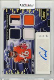 2024 PANINI Absolute Troy Franklin Rookie Premiere Materials Autographs Quad #27【241/299】 Denver Broncos