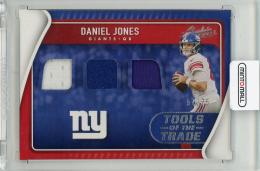 2021 PANINI Absolute Daniel Jones Tools of the Trade Triple Materials【57/75】 New York Giants