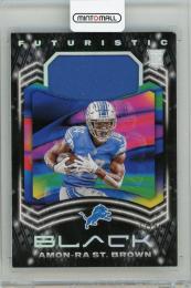 2021 PANINI Black Amon-Ra St. Brown Futuristic Jerseys Silver #34【73/99】 Detroit Lions