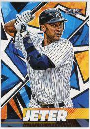 2021 Topps Fire #194 Derek Jeter