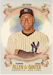 2021 Topps Allen and Ginter #133 Derek Jeter