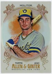 2021 Topps Allen and Ginter Silver #320 Paul Molitor