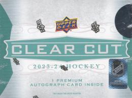 NHL 2023-24 UPPER DECK CLEAR CUT HOBBY