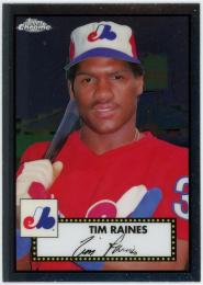 2021 Topps Chrome Platinum Anniversary #663 Tim Raines