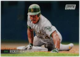 2021 Stadium Club Chrome #235 Rickey Henderson