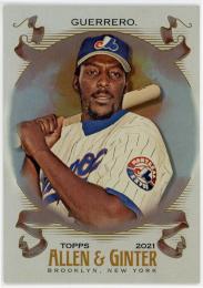 2021 Topps Allen and Ginter Silver #69 Vladimir Guerrero