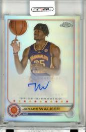 2022 Topps Chrome McDonald's All American  Jarace Walker Autograph