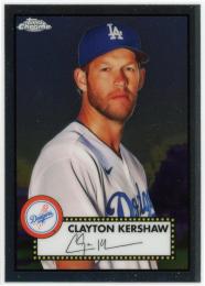 2021 Topps Chrome Platinum Anniversary #205 Clayton Kershaw