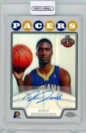 2008-09 Topps Chrome Roy Hibbert #236 Refractors Autograph RC【200/245】 Indiana Pacers