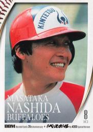 2025 BBMカード35周年&週刊ベースボール4000号 #115 梨田昌孝(近鉄) レギュラーカード