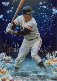 2025 BBMカード35周年&週刊ベースボール4000号 #CO01 長嶋茂雄(巨人) CROSS OCEAN インサートカード