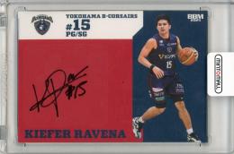 BBM✕B.LEAGUE TRADING CARDS 2024-25 SEASON FAST BREAK 1st Half キーファー・ラベナ 直筆サインカード【34/50】 横浜ビー・コルセアーズ